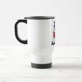 De Voyage Rock Star Snowman Mug (Gauche)