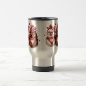 De Voyage Saint-Valentin Agritourisme poulet Mug (Centre)