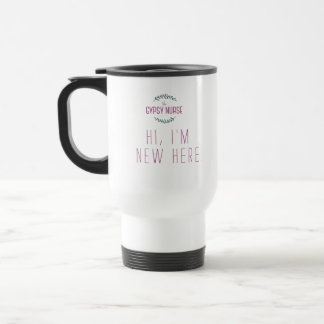De Voyage Salut, je suis nouveau ici Infirmière tzigane Mug 