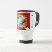 De Voyage Scuba Diver Nudibranche - Mug (Devant droit)