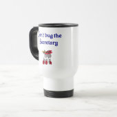 De Voyage Secrétaire Mug (Devant gauche)
