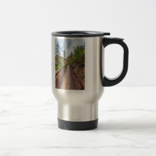 De Voyage Seven Falls Walkway Bridge Travel Mug
