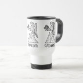 De Voyage Signe zodiaque Mug : Virgo (Devant droit)