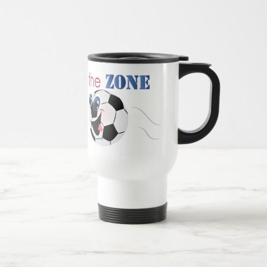 De Voyage Soccer-Travel/Commuter Mug (Droite)