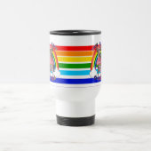 De Voyage Soins Nare Fierté Rainbow Coffee Mug (Centre)