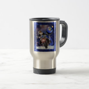 De Voyage Space Galaxy Travel Mug Harley Davidson