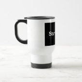 De Voyage Stay Calm Coffee Mug & Travel Mug – Funny & Relaxe (Gauche)