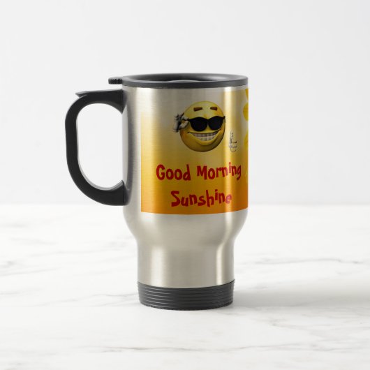 De Voyage Sunburst Coffee Mug (Gauche)