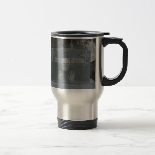 De Voyage Tomb Stone Travel Mug (Droit)