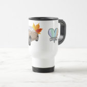 De Voyage Topaz Mist Figaro mug - reisbeker (Devant droit)