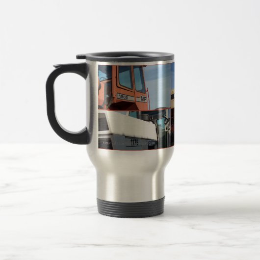 De Voyage Tracteurs Travel Mug (Gauche)