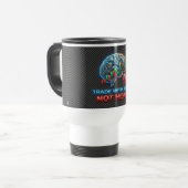 De Voyage Trade With Brain Not Heart Trader Mug (Devant gauche)