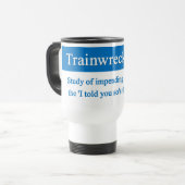 De Voyage Train Wreck Mug (Devant gauche)