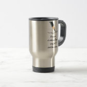 De Voyage Travail drôle Dire Drôle Citation Notes Mug (Devant droit)