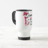 De Voyage Travail dur 2 Mug (Devant gauche)