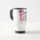 De Voyage Travail dur 2 Mug (Devant gauche)