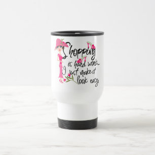 De Voyage Travail dur 2 Mug