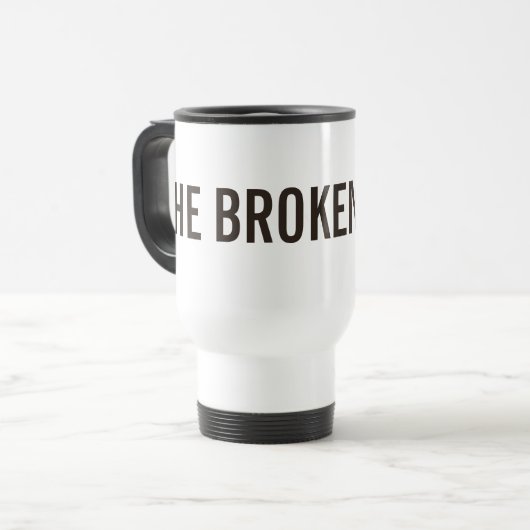 De Voyage Travel Mug (Devant gauche)