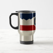 De Voyage Travel Mug with Flag of Utah, USA (Gauche)