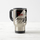 De Voyage Triste Robot Travel Mug (Devant gauche)