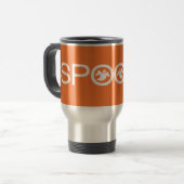De Voyage Typographie éffrayante Halloween Mug (Devant gauche)