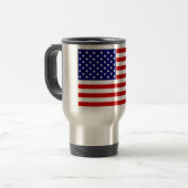 De Voyage USA Flag Travel Mug cn (Devant gauche)