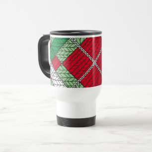 De Voyage VACANCES JACQUARD KNIT Travel Mug
