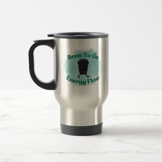 De Voyage Walking Cup Brew To Go Energy Flow Travel Mug (Gauche)
