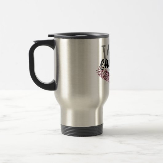 De Voyage West Carroll Eagles Travel Mug (Gauche)