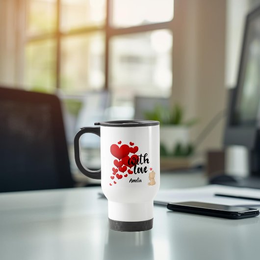 De Voyage With Love Personalized Travel Mug