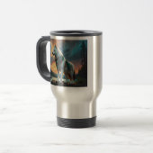 De Voyage Wolf Guardian Travel Mug (Devant gauche)