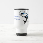 De Voyage Yellowstone Gone Fishing Travel Mug (Centre)