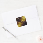 De Voyager Golden Record Vierkante Sticker (Envelop)
