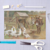 De vraag over de Drink van Herbert William Weekes Tissuepapier (Craft)