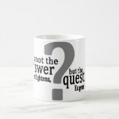 De vraag verheldert de Mok (Center)