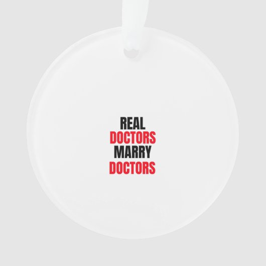 de vrais médecins épousent des médecins (devant)