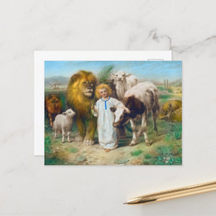 De Vrede door William Strutt Feestdagenkaart