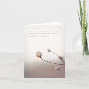 De vrede is nog notakaart bedankkaart