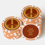 De Vrede Stache aangepaste poker chips (Opstapeling)