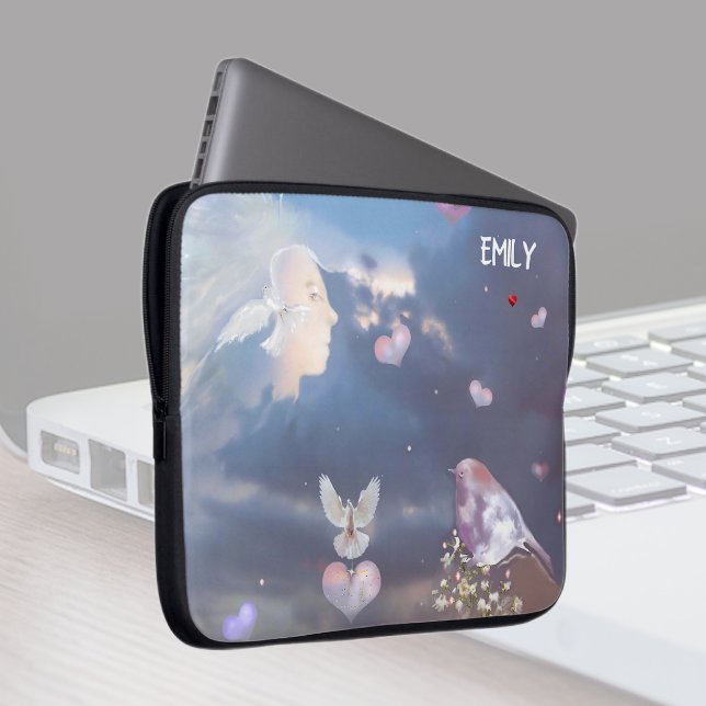 De vredesbewaarder laptop sleeve (Creator heeft geüpload)