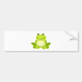 De vreedzame kikker bumpersticker
