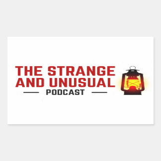 De vreemde en ongewone Podcast Stickers