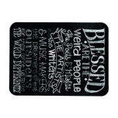 De vreemde mensen magneet (Horizontaal)