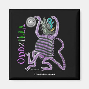 De vreemde staart van Oddzilla Magneet