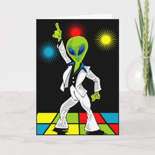 De Vreemdeling van de disco Kaart