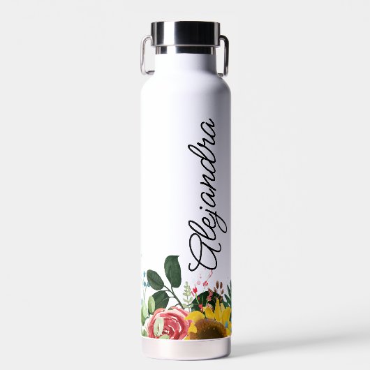 De vreugde van de Heer is mijn kracht. droogtromme Waterfles (Voorkant)