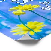 De vreugde van de Heer is mijn Sterkte, Nehemiah 8 Poster (Hoek)