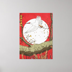 De vreugde van de natuur Japan Canvas Afdruk