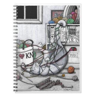 De vreugde van het Unraveling Spiral Notitieboekje Notitieboek