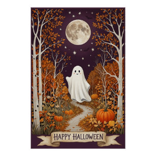 De Vriendelijke Geest van de Herfst Perfect Poster